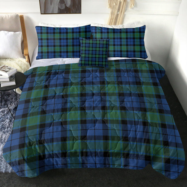 Graham of Menteith Modern Clan Badge Tartan Comforter