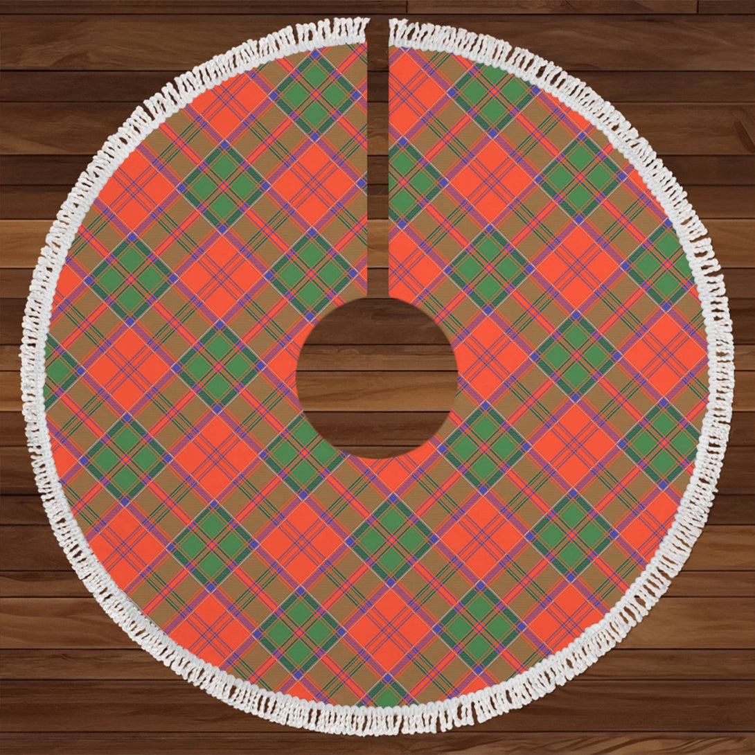 Grant Ancient Clan Badge Tartan Christmas Tree Skirt