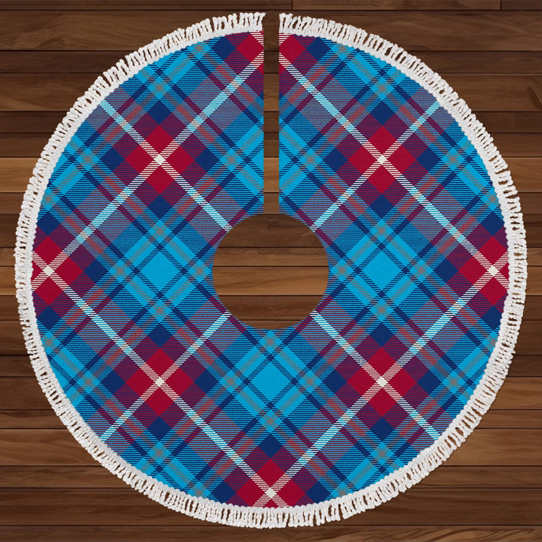 Greer (Grier) Modern Tartan Christmas Tree Skirt