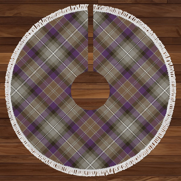 Grewar Weathered Tartan Christmas Tree Skirt