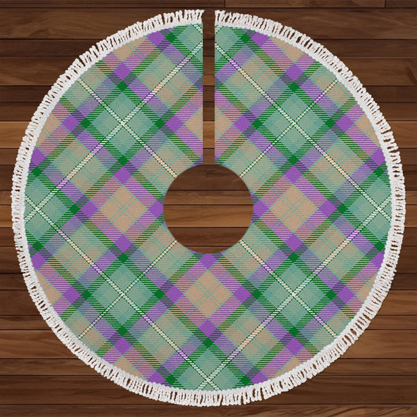 Grewar (MacGruar) Ancient Tartan Christmas Tree Skirt