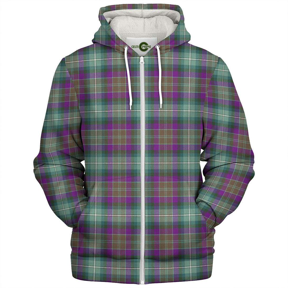 Grewar (MacGruar) Modern Tartan Sherpa Hoodie