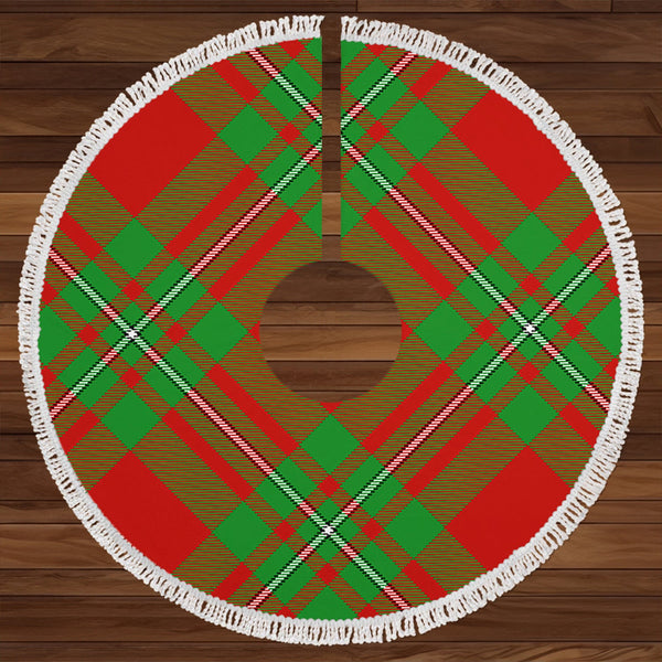 Grierson Clan Badge Tartan Christmas Tree Skirt