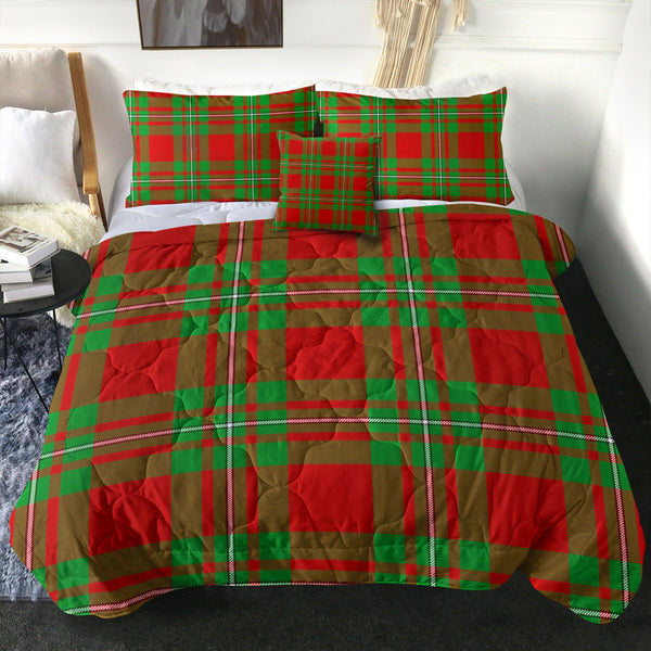 Grierson Clan Badge Tartan Comforter