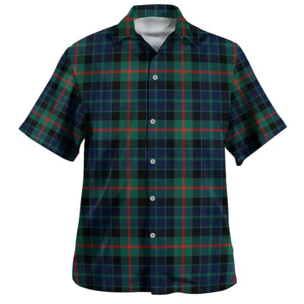 Gunn Modern Clan Badge Tartan Hawaiian Shirt