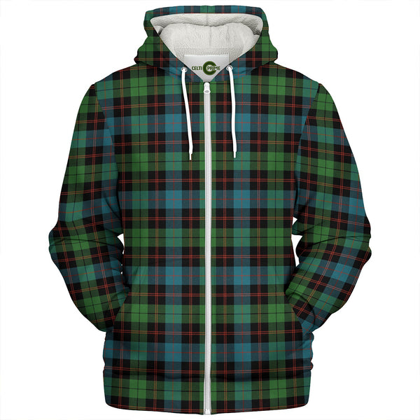 Guthrie Ancient Clan Badge Tartan Sherpa Hoodie