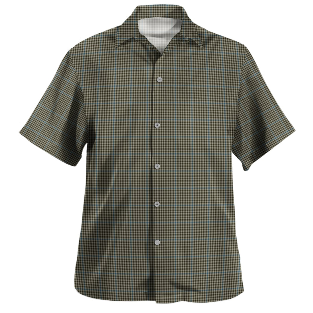 Haig Check Clan Badge Tartan Hawaiian Shirt