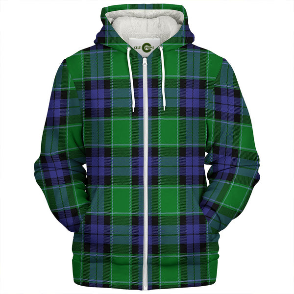 Haldane Clan Badge Tartan Sherpa Hoodie