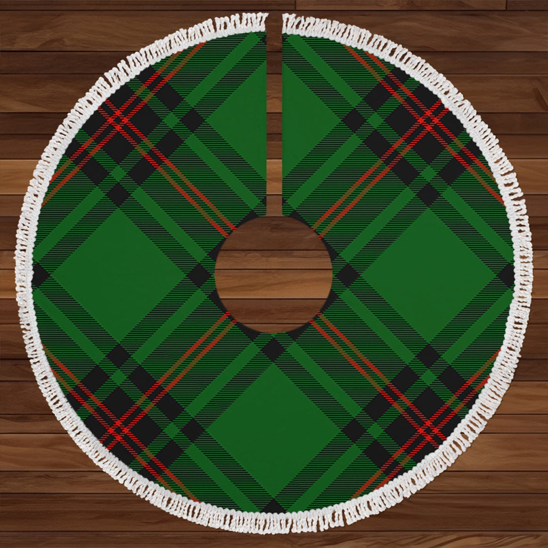 Halkett Clan Badge Tartan Christmas Tree Skirt