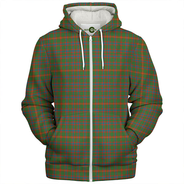 Hall Ancient Clan Badge Tartan Sherpa Hoodie