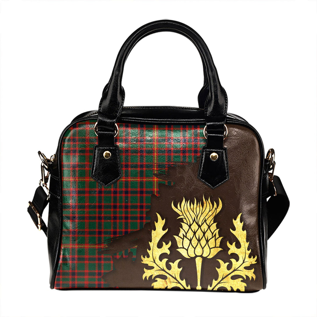 Hall Modern Tartan Shoulder Handbag Thistle Oldest Style