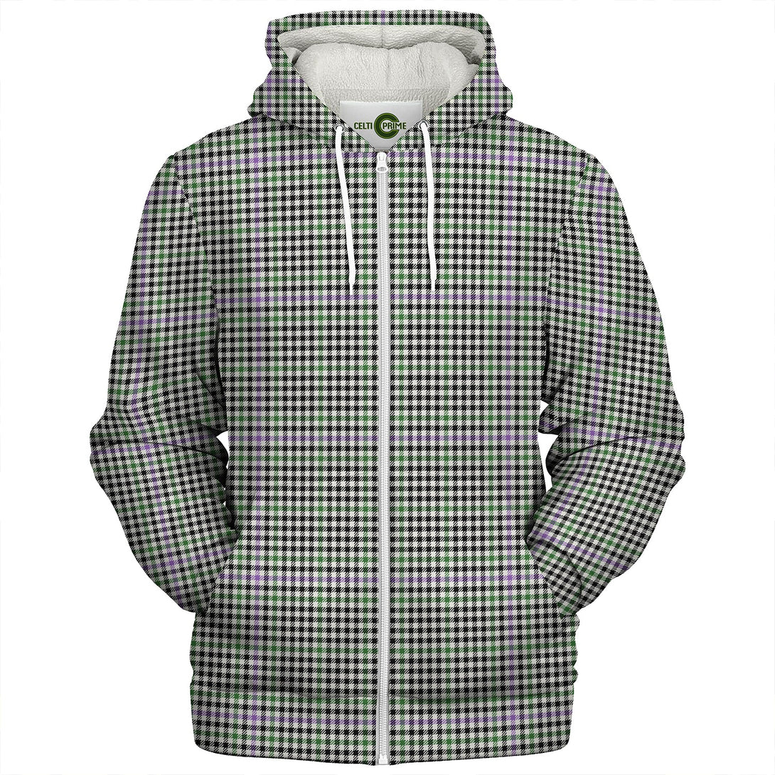 Halliday (Holliday) Ancient Clan Badge Tartan Sherpa Hoodie