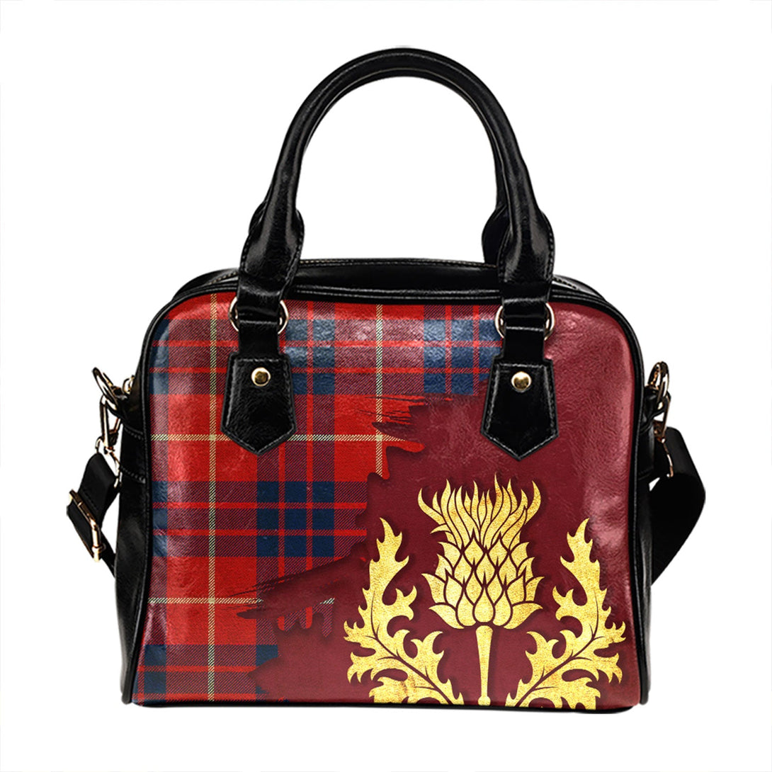 Hamilton Modern Tartan Shoulder Handbag Thistle Oldest Style