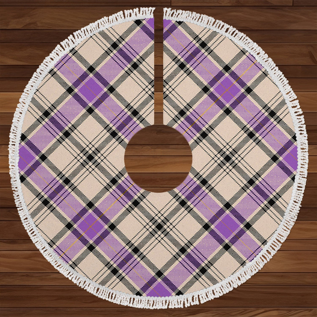 Haney Ancient Clan Badge Tartan Christmas Tree Skirt