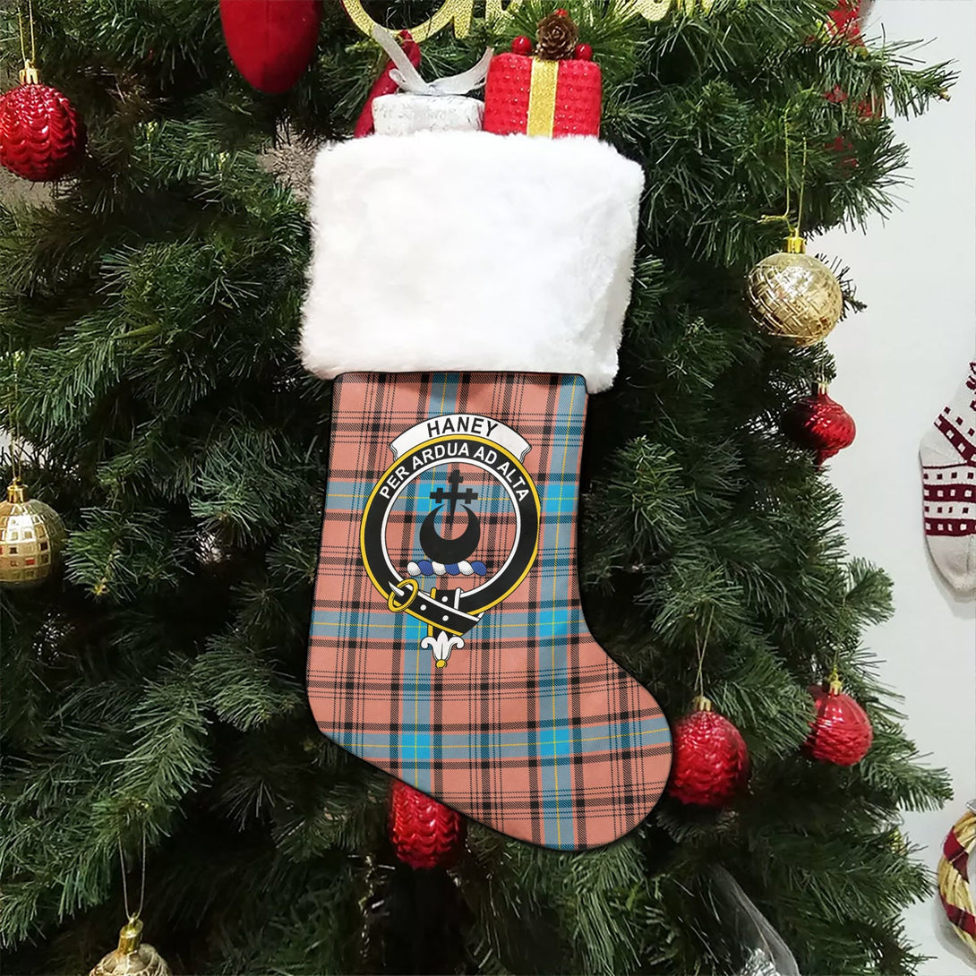 Haney Dress Modern Clan Badge Tartan Christmas Stocking