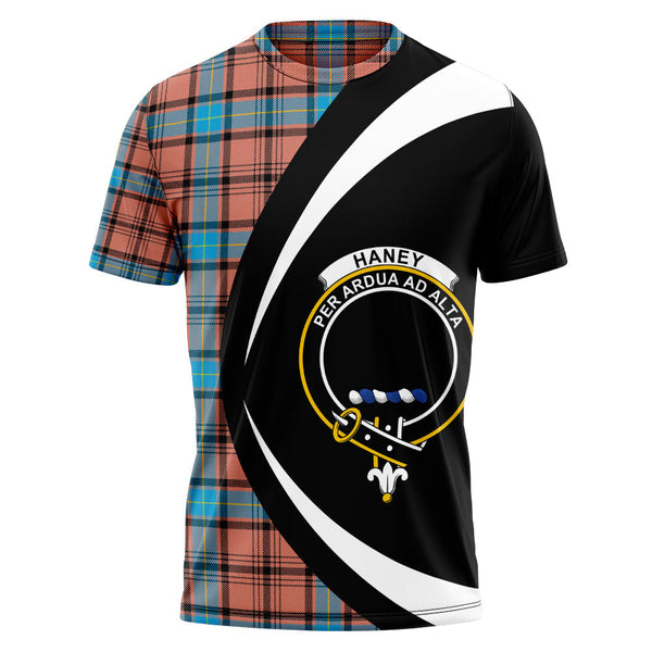 Haney Dress Modern Clan Badge Tartan T-Shirt Circle Style Personalized