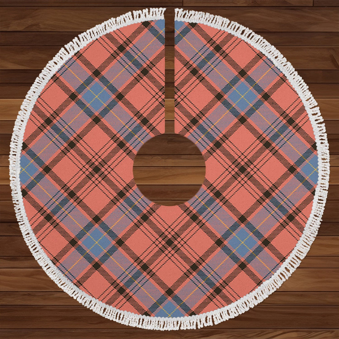 Haney Dress Weathered Clan Badge Tartan Christmas Tree Skirt