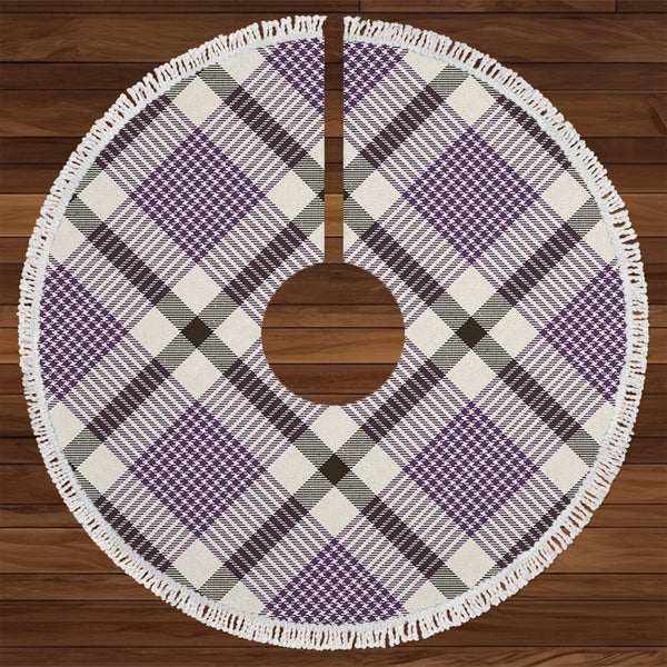 Hanna Weathered Tartan Christmas Tree Skirt