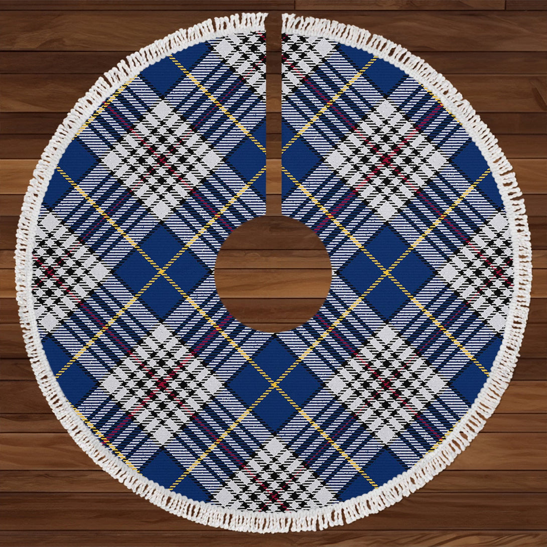 Hanna of Stirlingshire Modern Tartan Christmas Tree Skirt