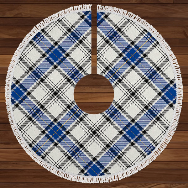 Hannay (Haney) (Hanna of Sorbie) Modern Tartan Christmas Tree Skirt