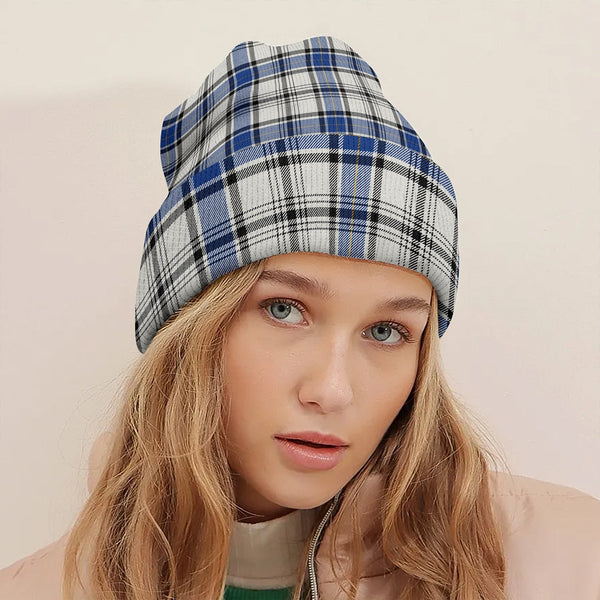 Hannay (Haney) (Hanna of Sorbie) Modern Tartan Knitted Beanie