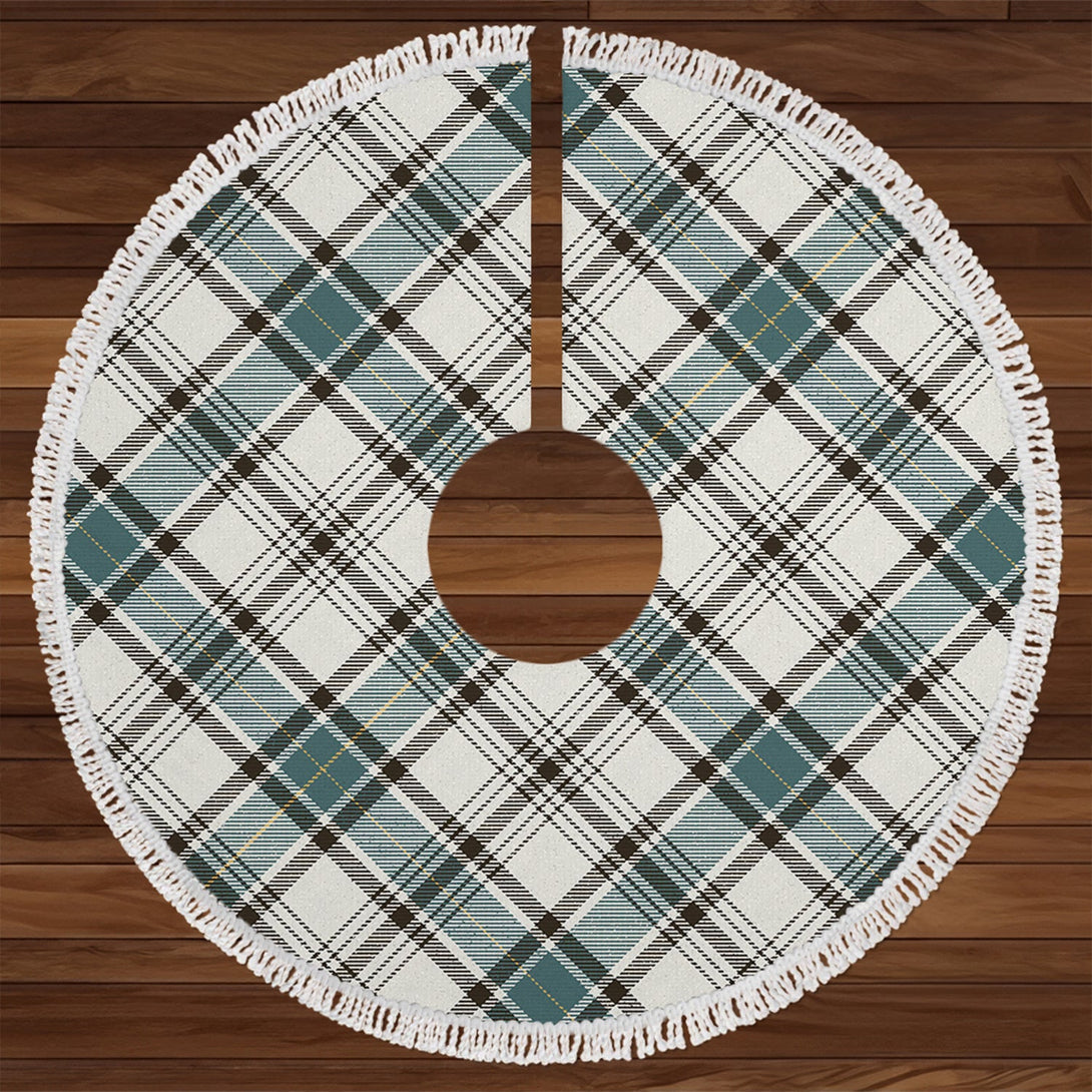 Hannay (Haney) (Hanna of Sorbie) Weathered Tartan Christmas Tree Skirt