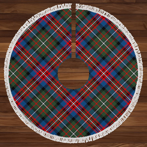 Hargis Modern Tartan Christmas Tree Skirt