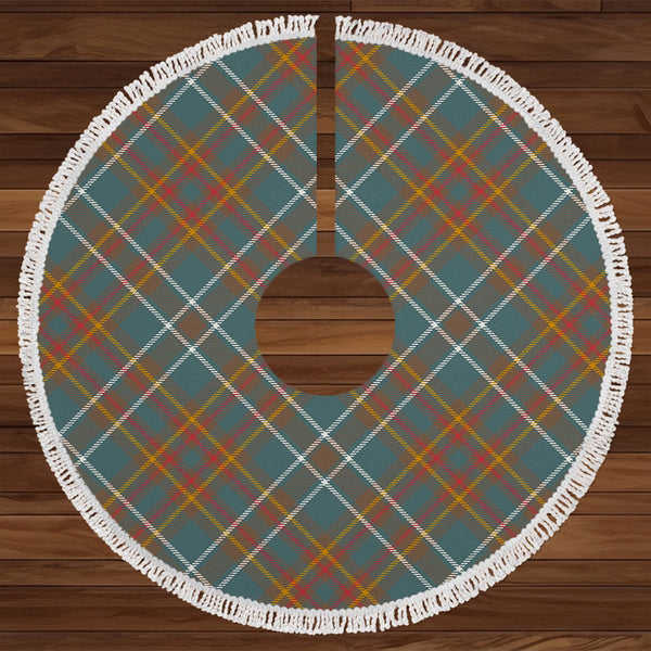 Harkness Hunting Weathered Tartan Christmas Tree Skirt