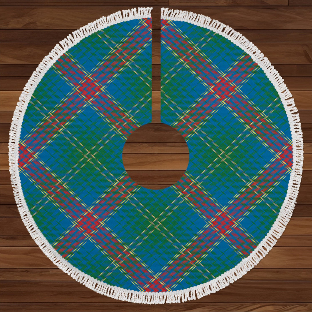 Hart Ancient Clan Badge Tartan Christmas Tree Skirt