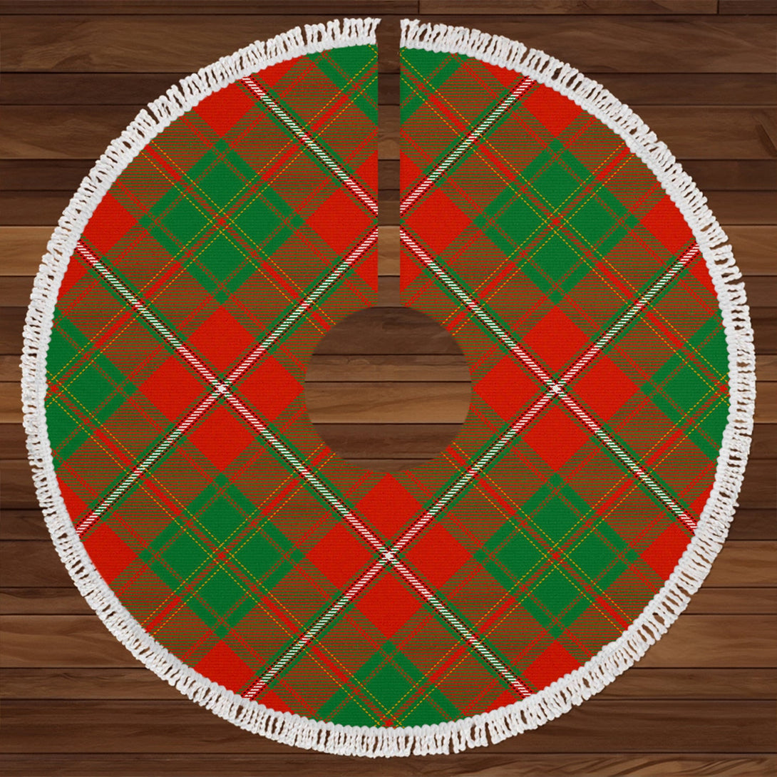 Hay Ancient Clan Badge Tartan Christmas Tree Skirt