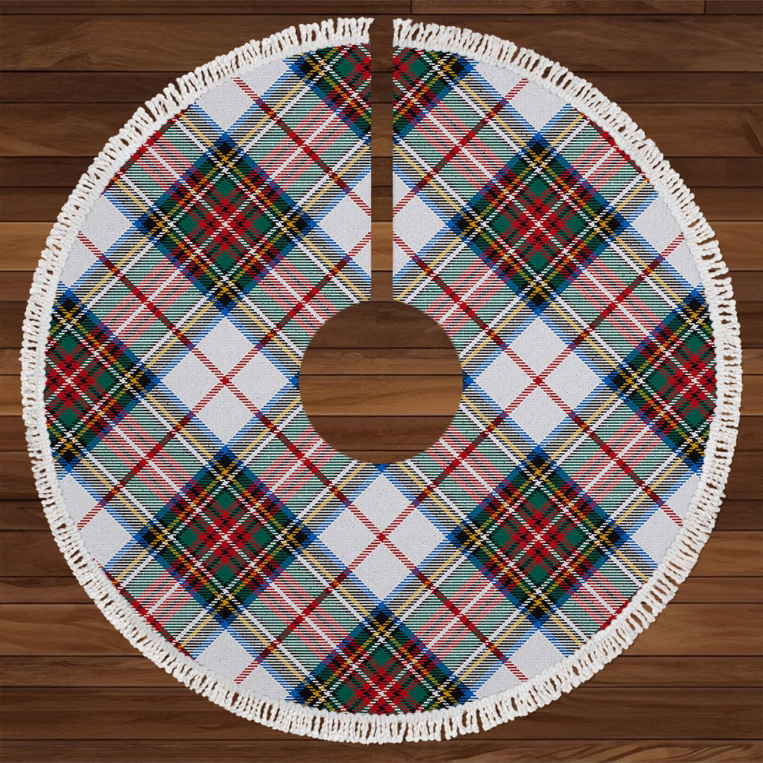 Hay 2 Modern Tartan Christmas Tree Skirt