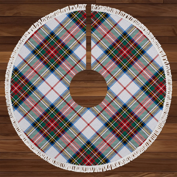 Hay 2 Modern Tartan Christmas Tree Skirt