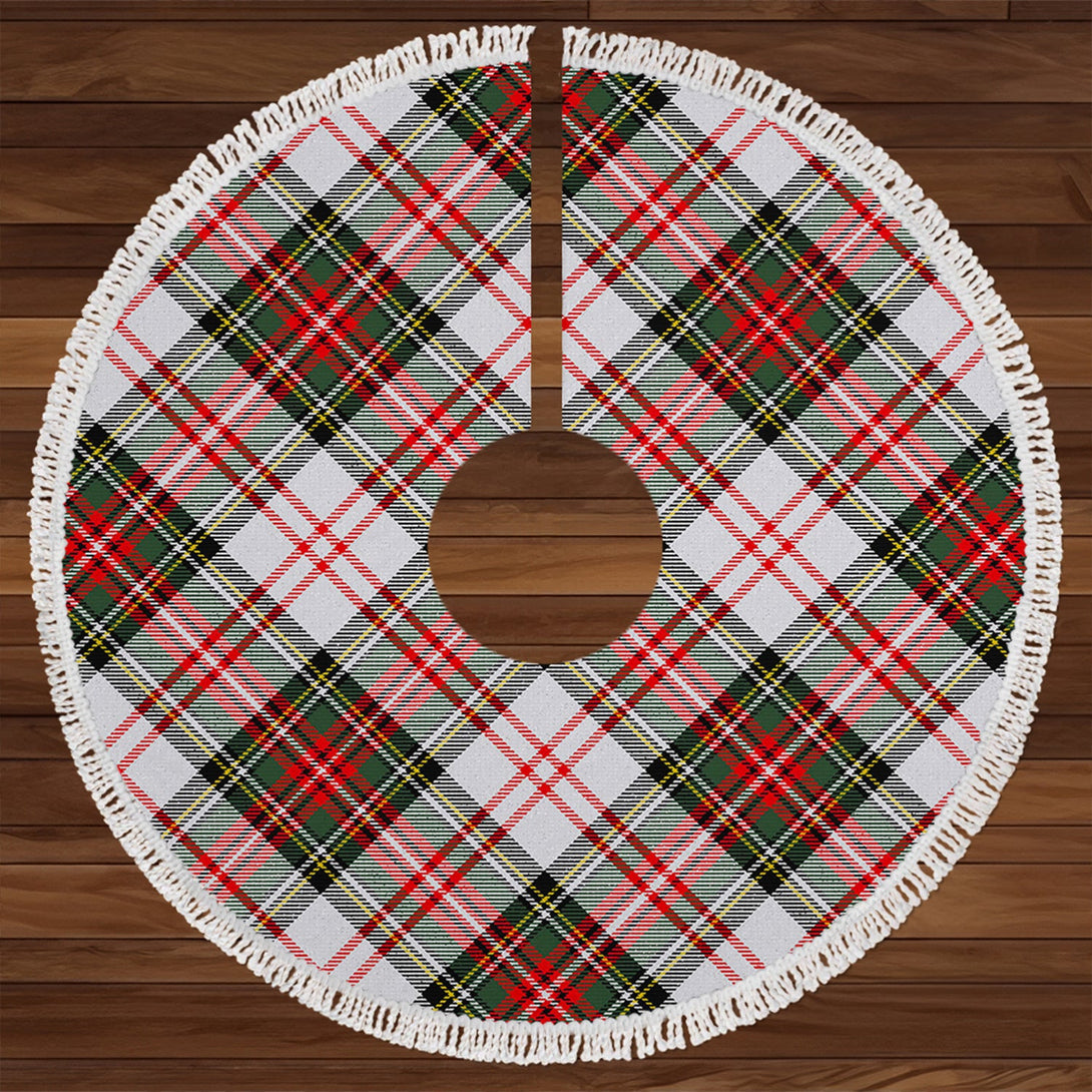 Hay 3 Modern Tartan Christmas Tree Skirt