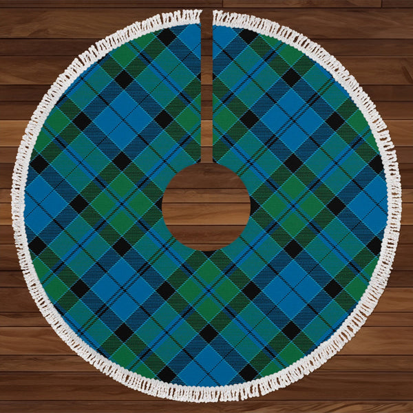 Hebridean Old District Ancient Tartan Christmas Tree Skirt