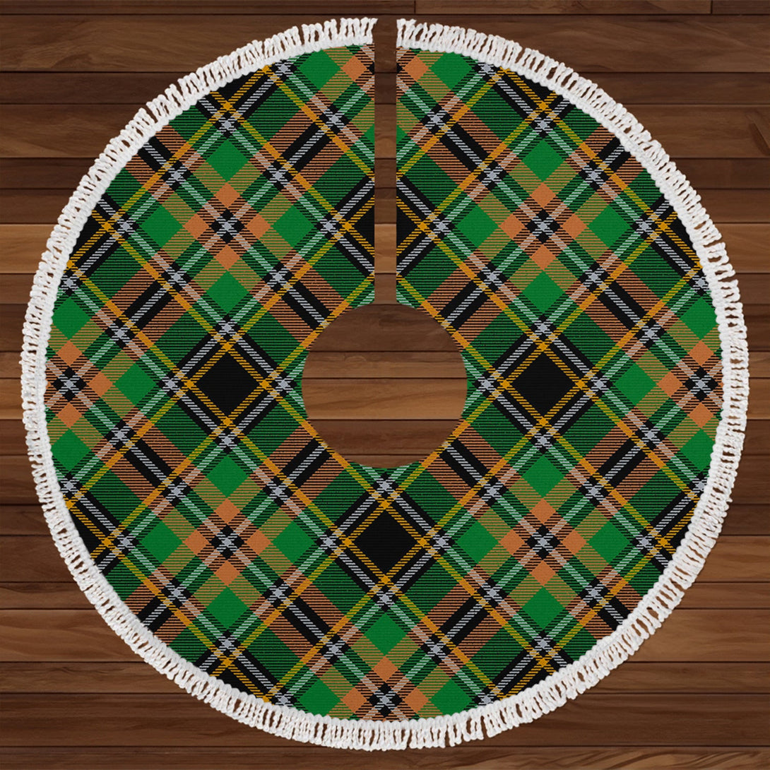 Hebrides Modern Tartan Christmas Tree Skirt