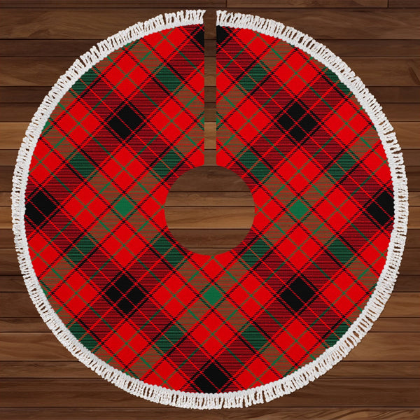 Hebrides South Uist 02 Modern Tartan Christmas Tree Skirt