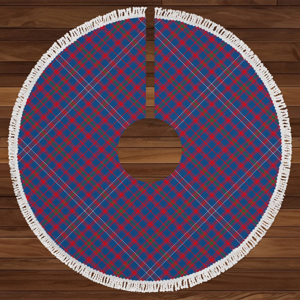 Hebrides South Uist 03 Modern Tartan Christmas Tree Skirt