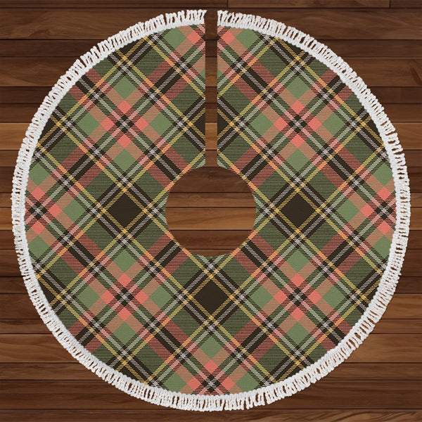 Hebrides Weathered Tartan Christmas Tree Skirt