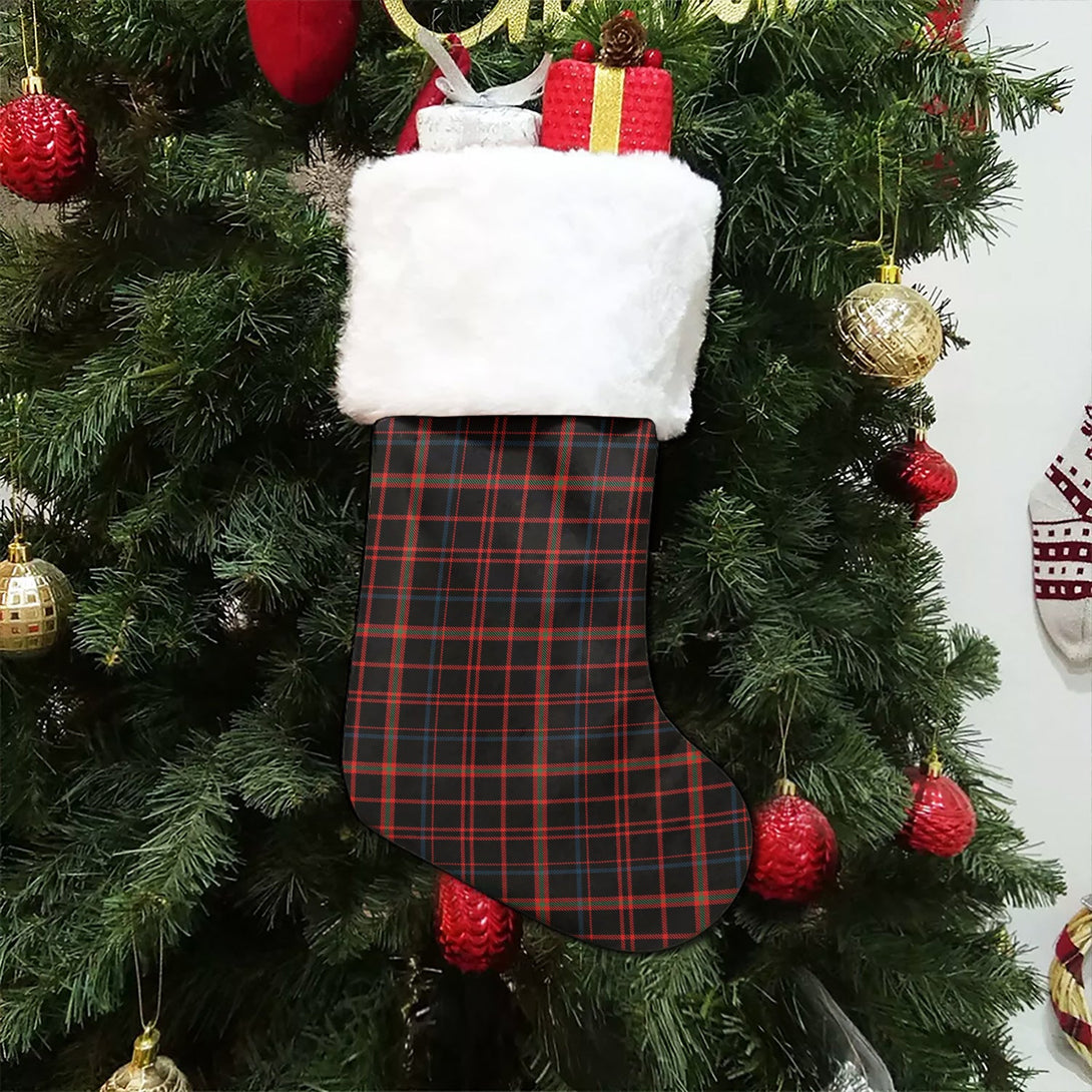 Hebrides 03 Modern Tartan Christmas Stocking