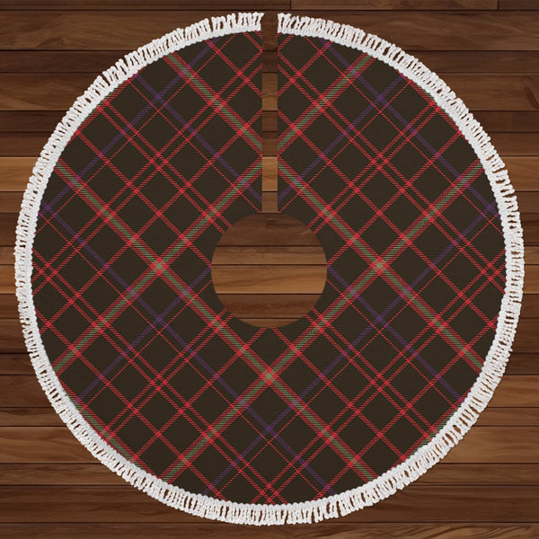 Hebrides 03 Weathered Tartan Christmas Tree Skirt