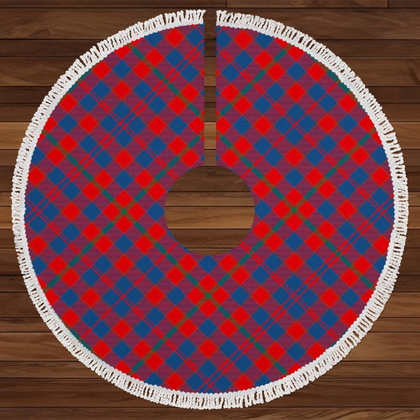 Hebrides 05 Modern Tartan Christmas Tree Skirt