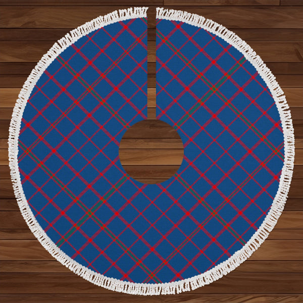 Hebrides 06 Modern Tartan Christmas Tree Skirt