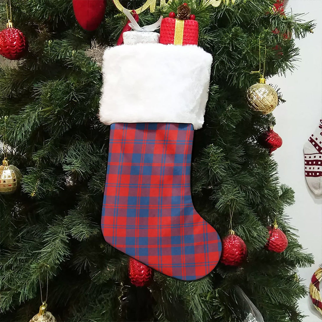 Hebrides 08 Modern Tartan Christmas Stocking