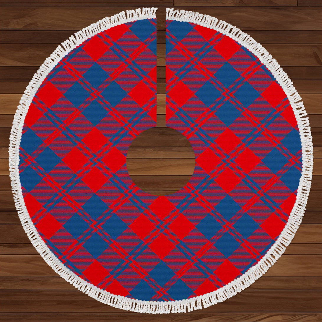 Hebrides 08 Modern Tartan Christmas Tree Skirt