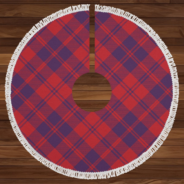 Hebrides 08 Weathered Tartan Christmas Tree Skirt