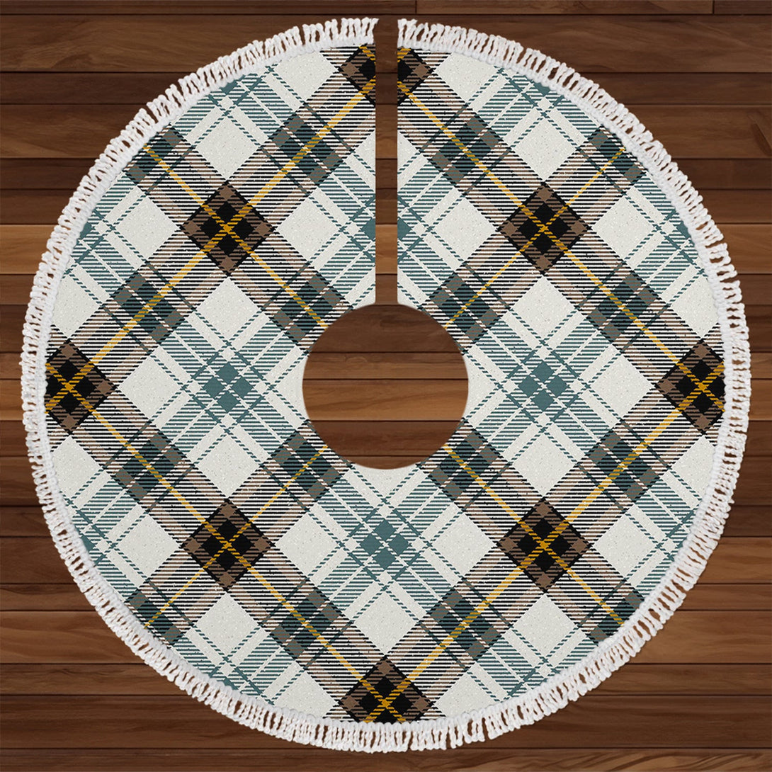 Henderson Dress 3 (MacKendrick Dress 3) Weathered Tartan Christmas Tree Skirt