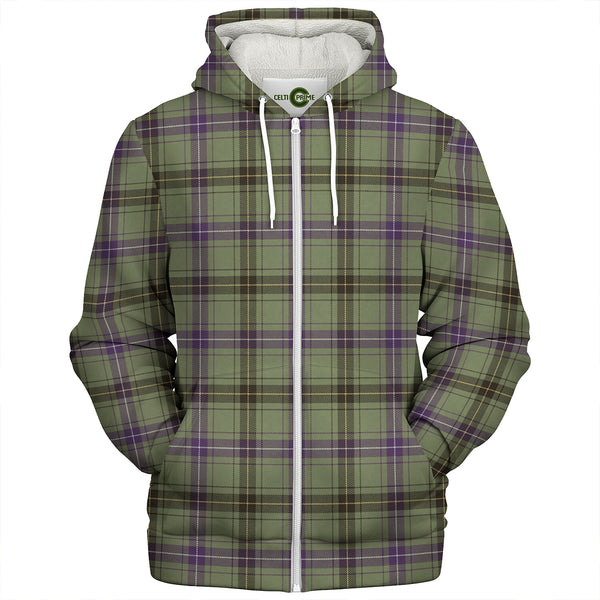 Henderson Weathered Clan Badge Tartan Sherpa Hoodie