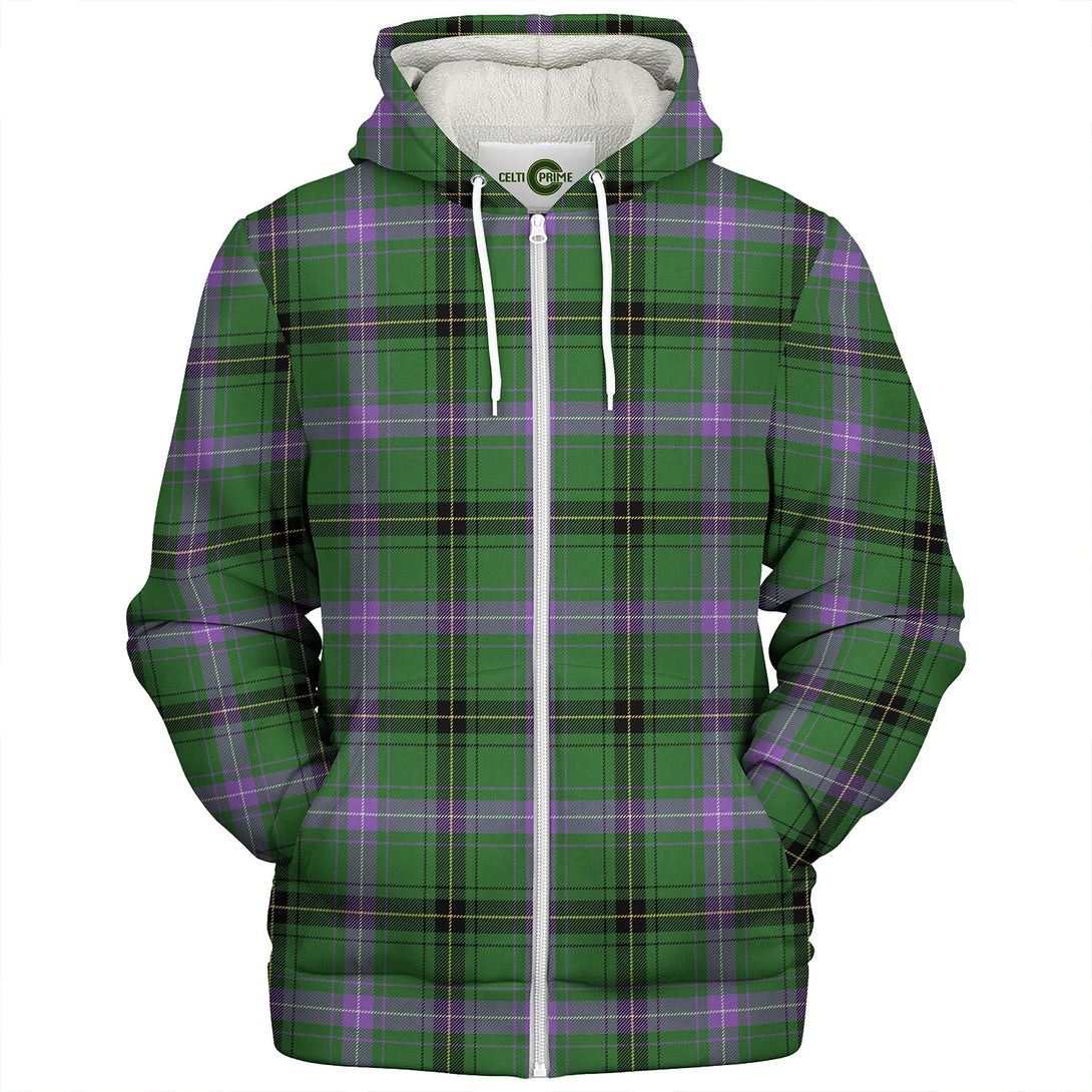 Henderson (MacKendrick) Ancient Clan Badge Tartan Sherpa Hoodie