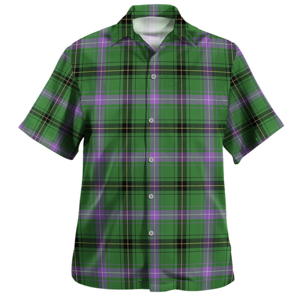 Henderson (MacKendrick) Ancient Clan Badge Tartan Hawaiian Shirt