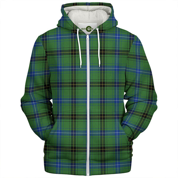 Henderson (MacKendrick) Modern Clan Badge Tartan Sherpa Hoodie